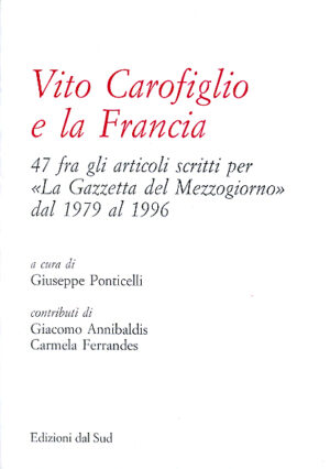 Vito Carofiglio e la Francia